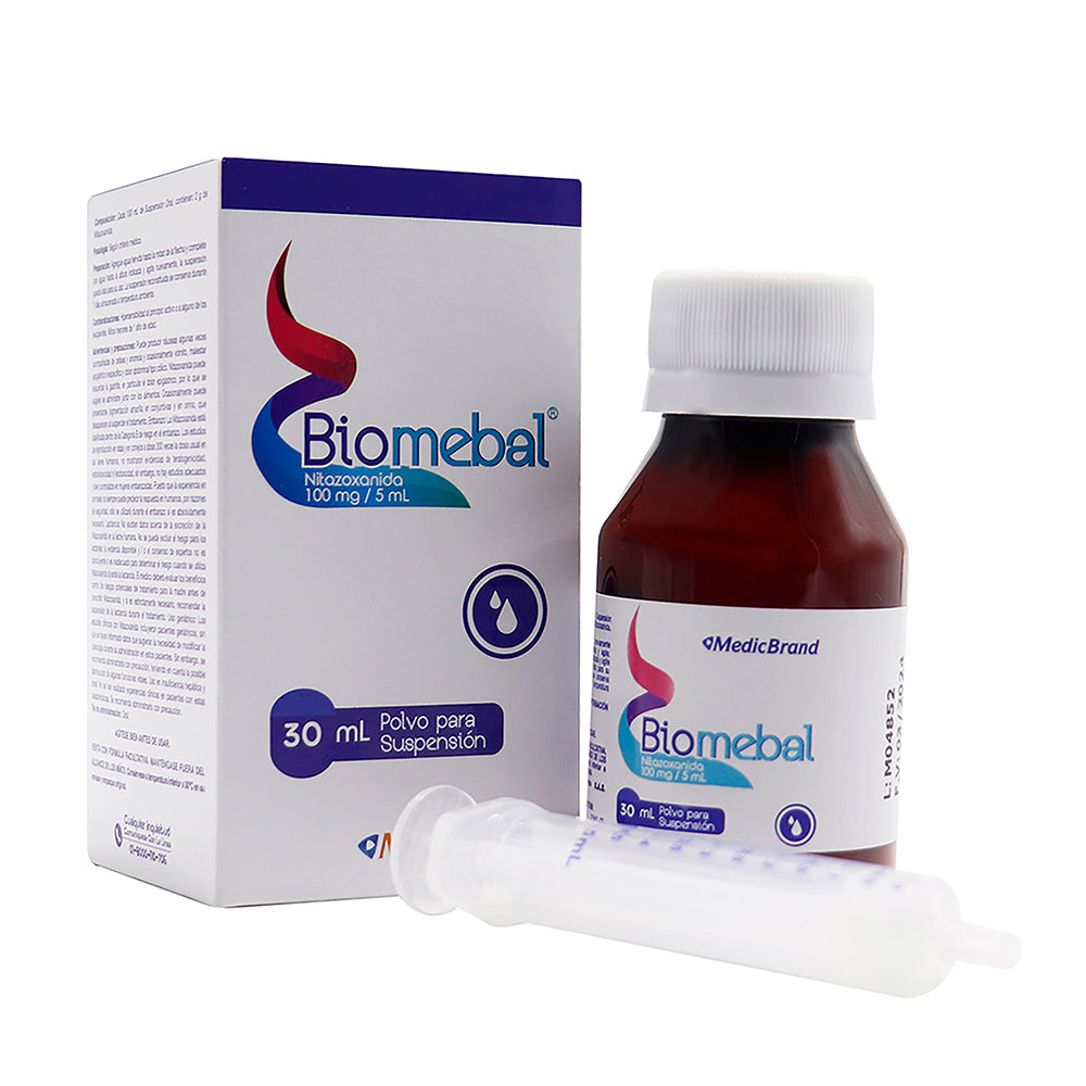 BIOMEBAL SUSPENSION 100MG/5ML FRASCO 30 ML