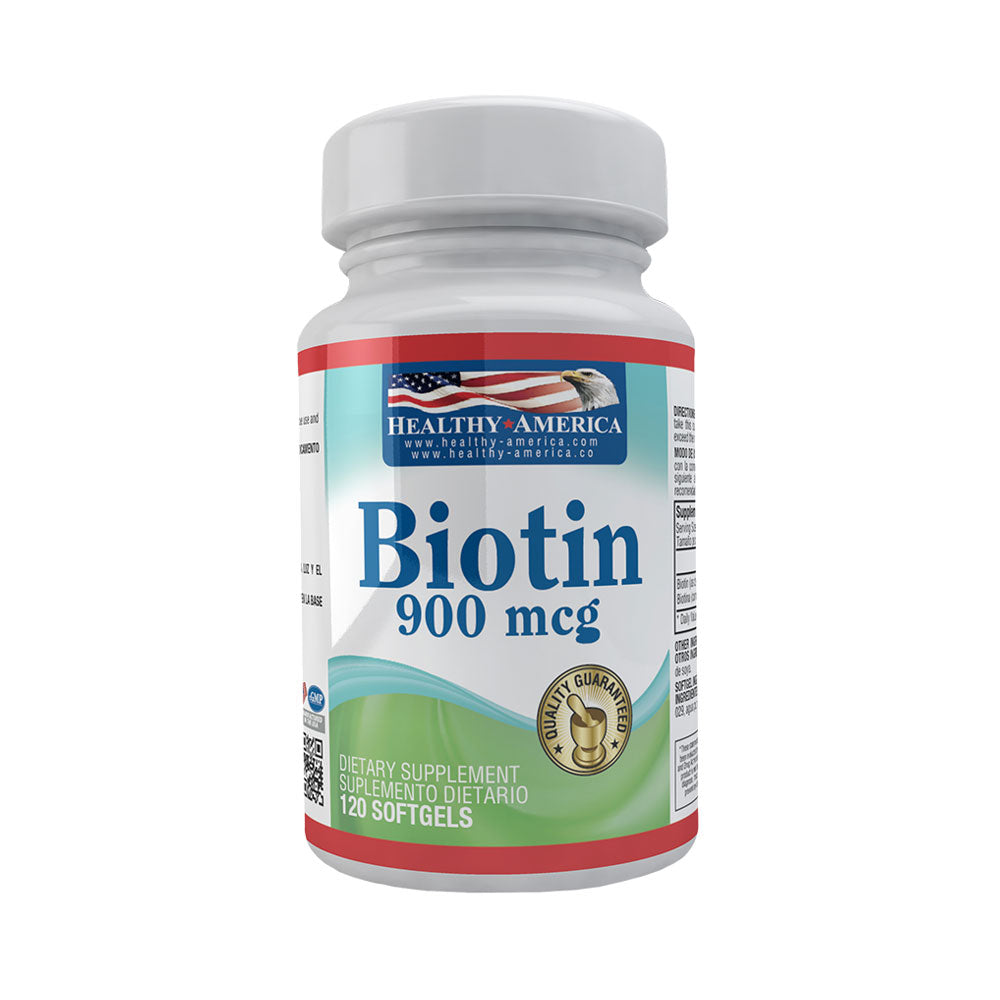 BIOTIN CAPSULAS 900 MCG FRASCO X 120 UNDS