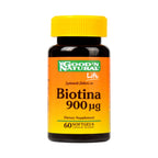 BIOTINA GOOD NATURAL SOFT GELS 900 MCG FRASCO X 60 UNDS