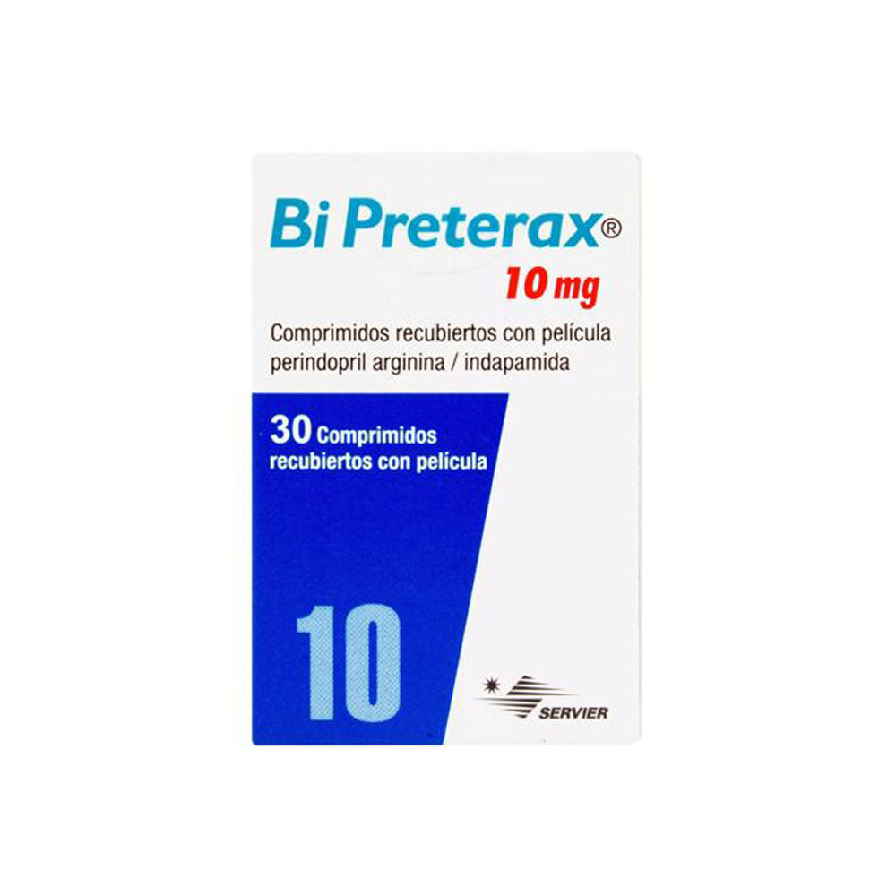 BIPRETERAX (RG) COMPRIMIDOS 10 MG CAJA X 30 UNDS