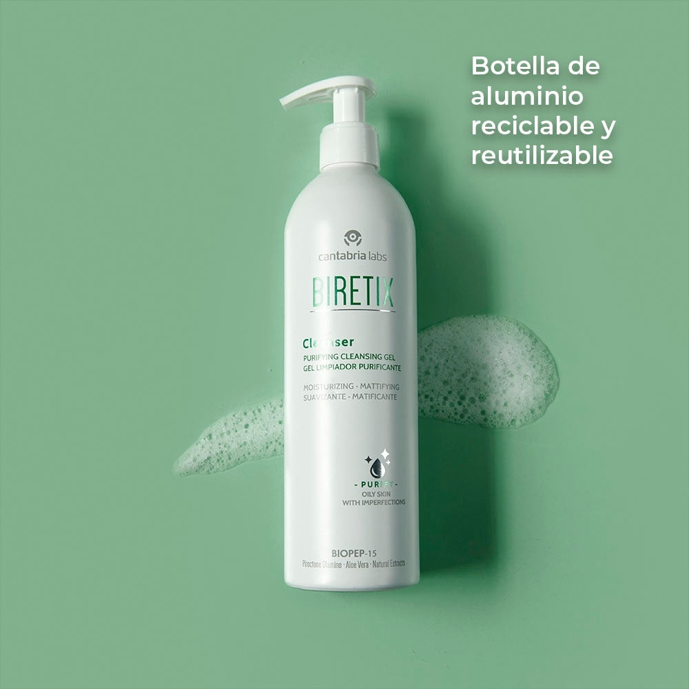 BIRETIX CLEANSER GEL LIMPIADOR GEL FRASCO 400 ML