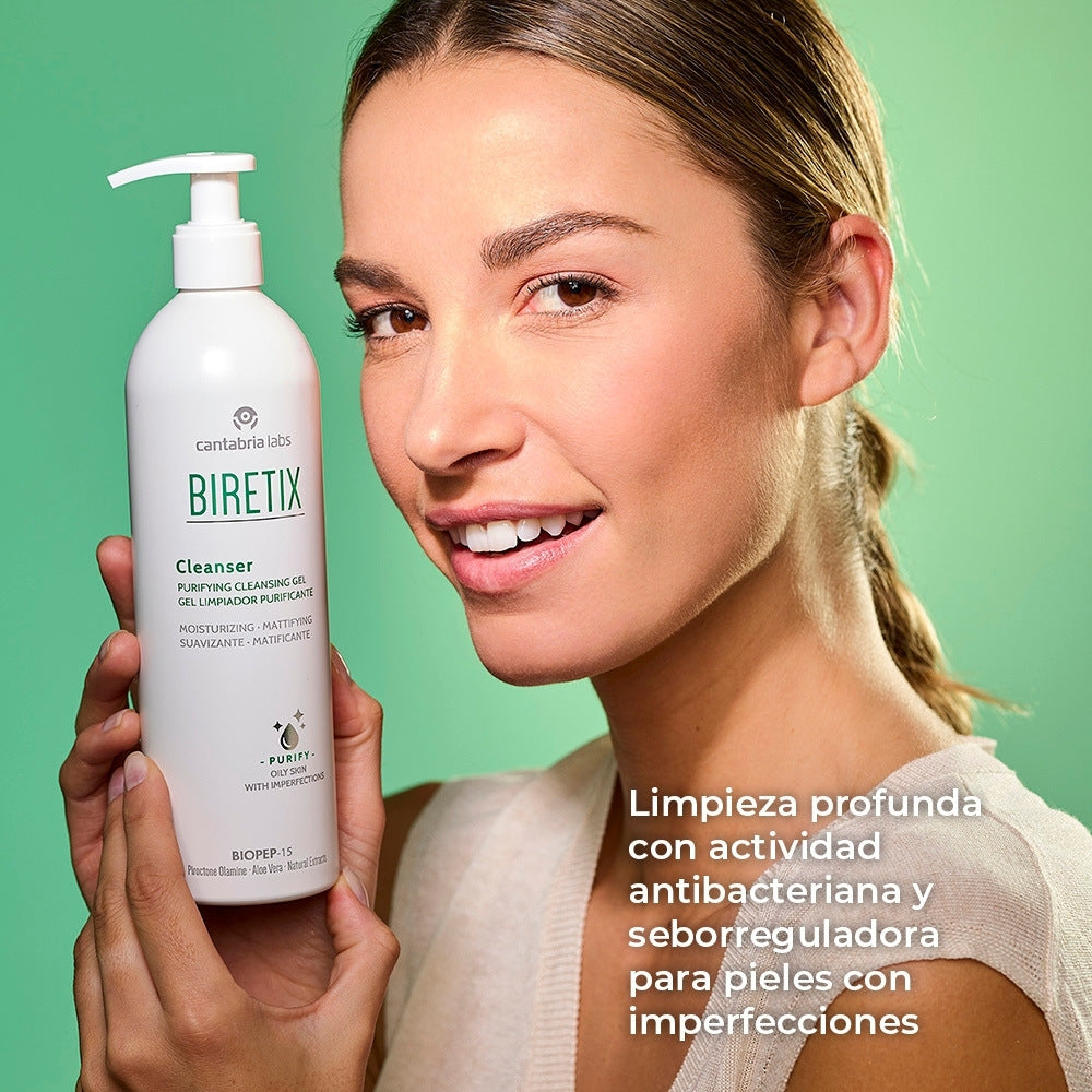 BIRETIX CLEANSER GEL LIMPIADOR GEL FRASCO 400 ML