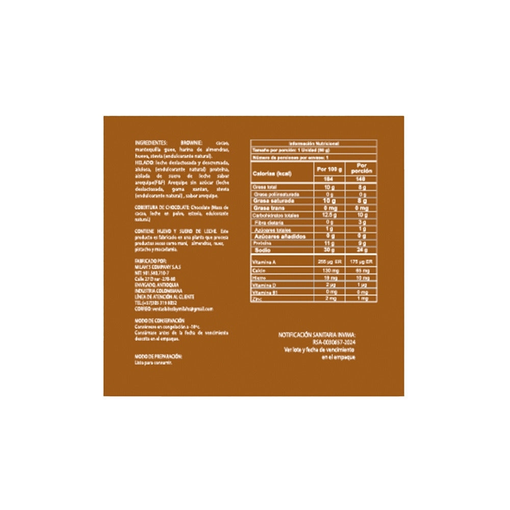 BITES BROWNIE COKETO AREQUIPE BOLSA 80 G
