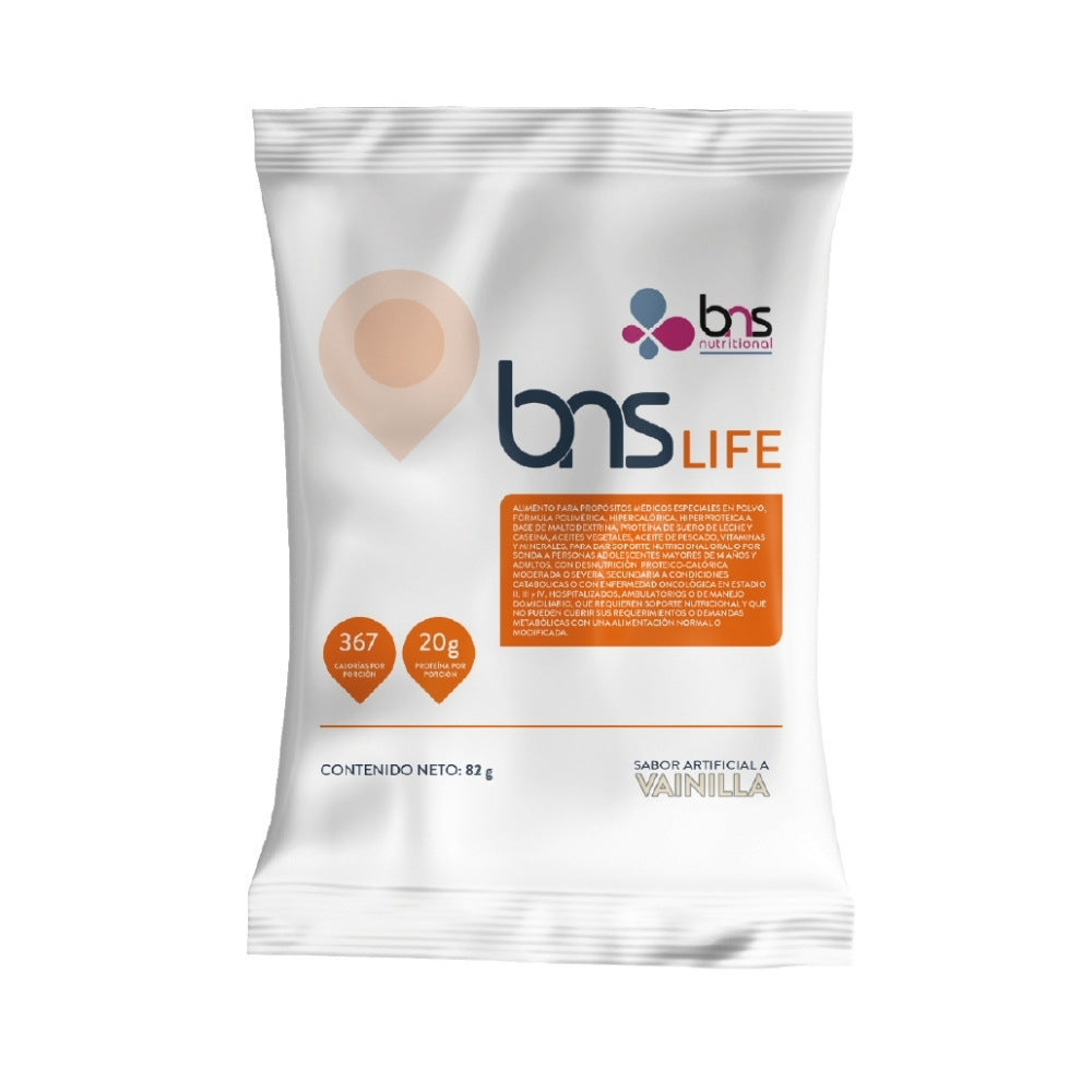 BNS LIFE POLVO VAINILLA SOBRE 82 G