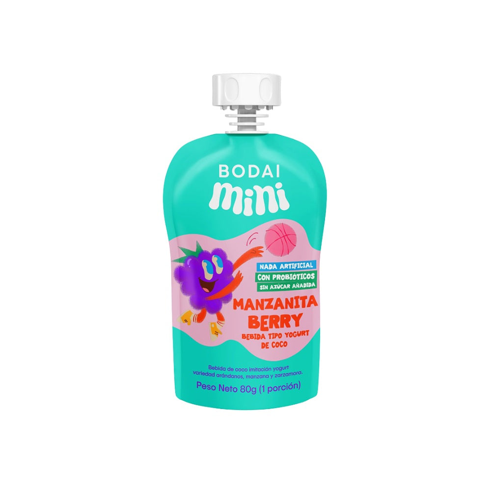BODAI MINI MANZANITA BERRY YOGURT SACHET 80 G