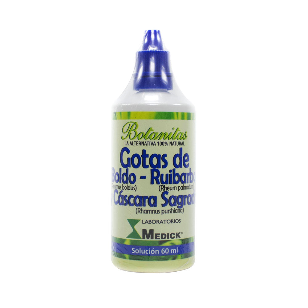 BOLDO-RUIB-CASC.SAG BOTANITAS GOTAS FRASCO 60 ML