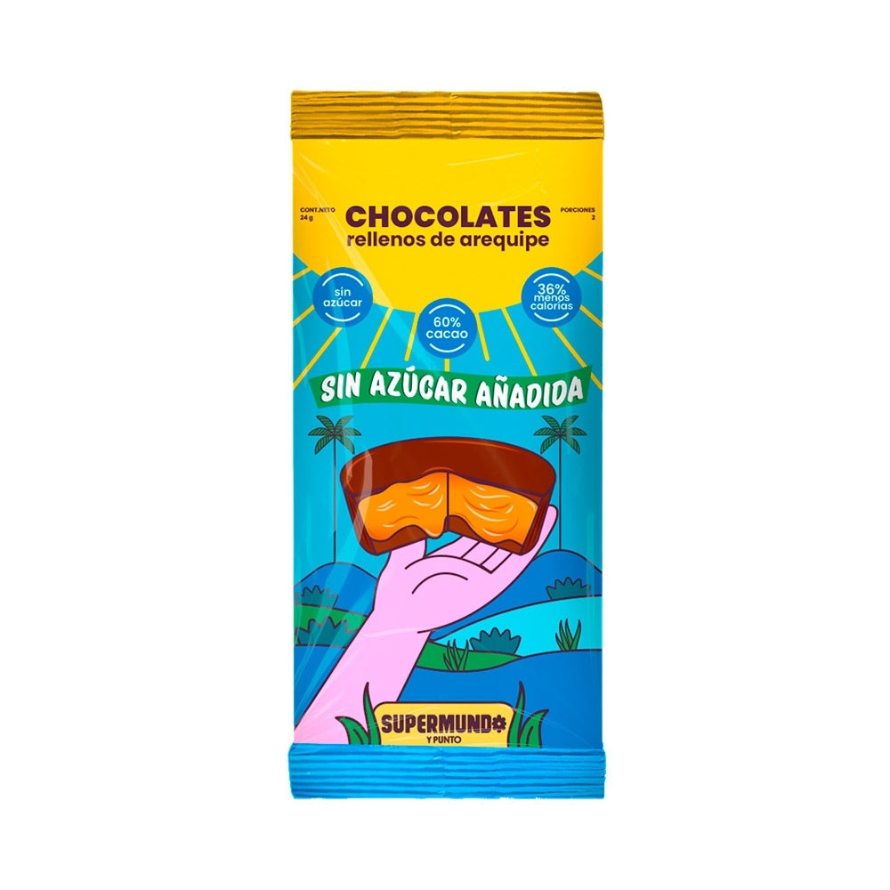BOMBONES RELLENOS DE AREQUIPE PURPOSE BOLSA 24 G