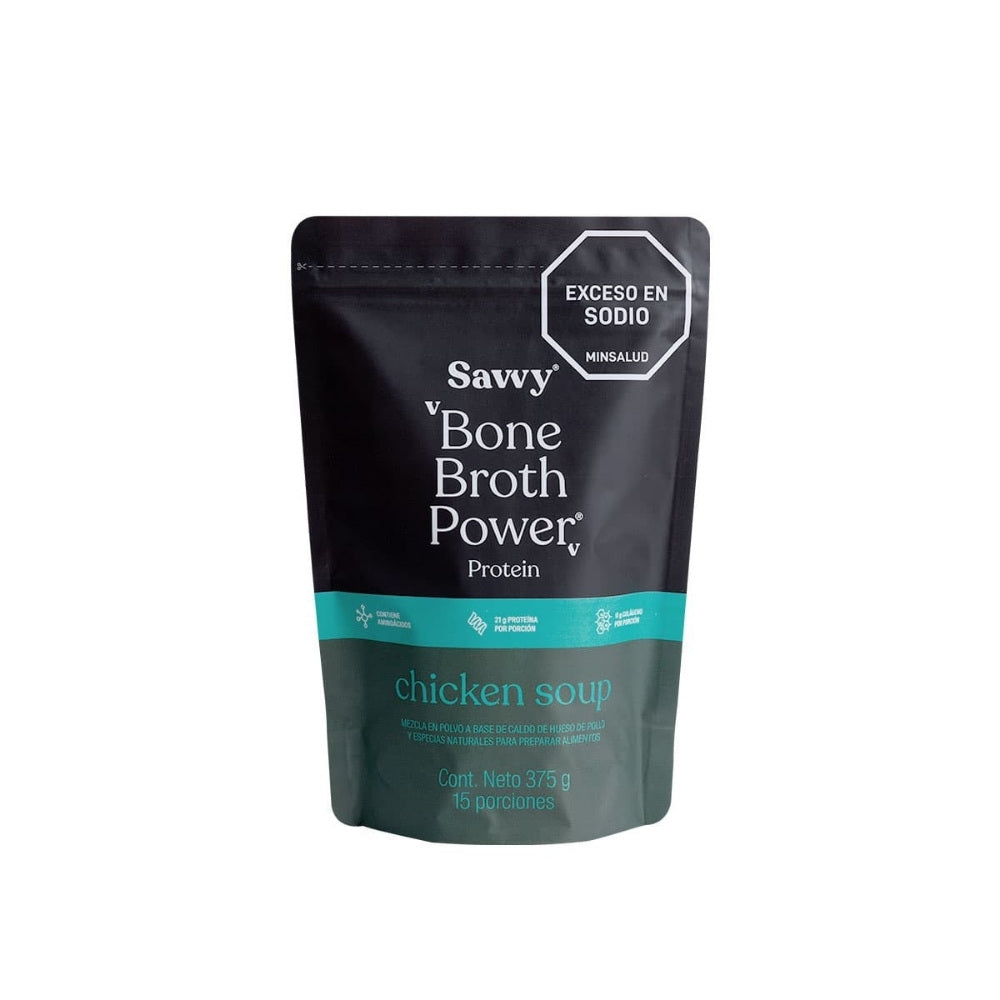 BONE BROTH POWER CHICKEN SOUP POLVO DOYPACK 375 G