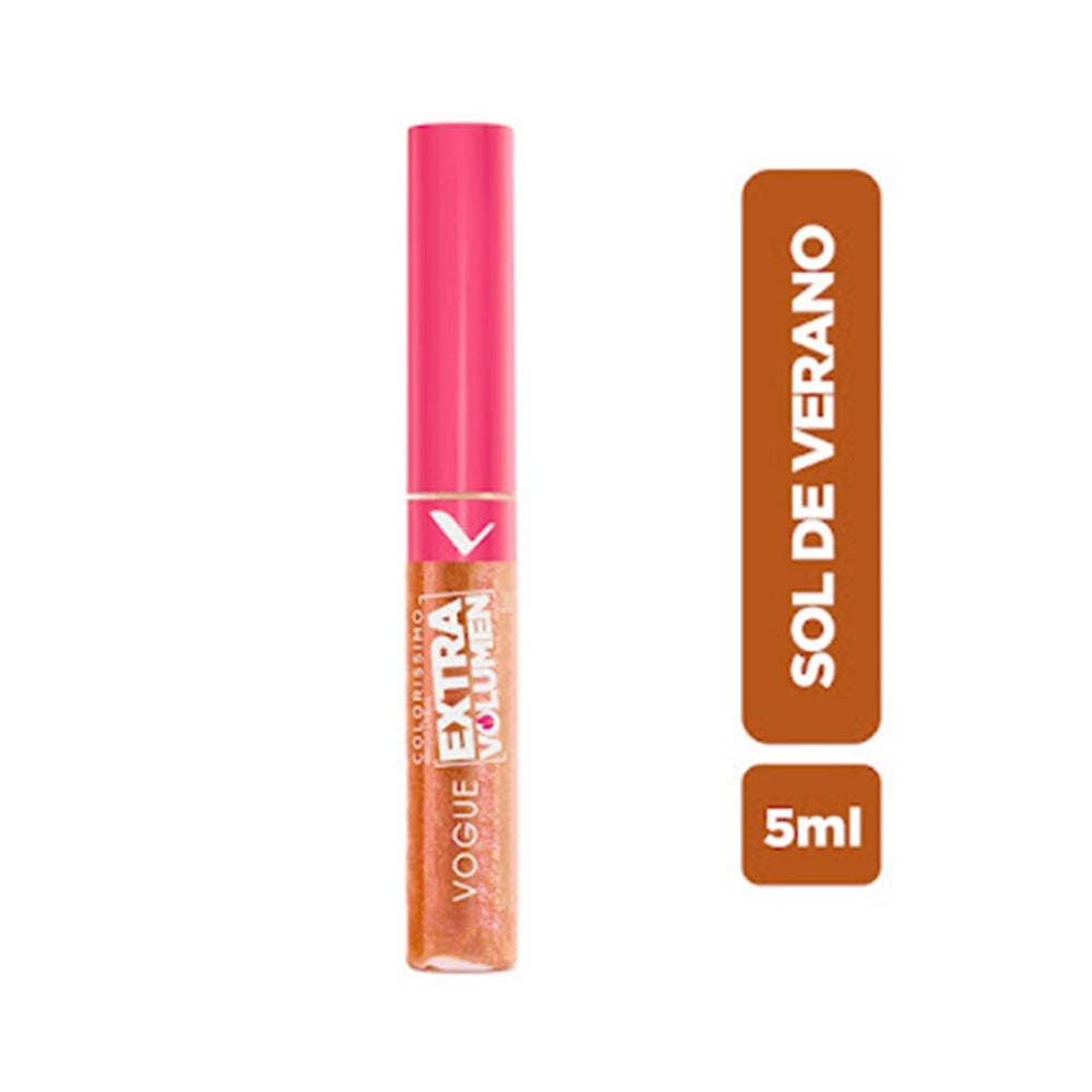 BRILLO LABIAL VOGUE GLOSS EXTRAVOLUMEN SOL DE VERANO TUBO 5 ML