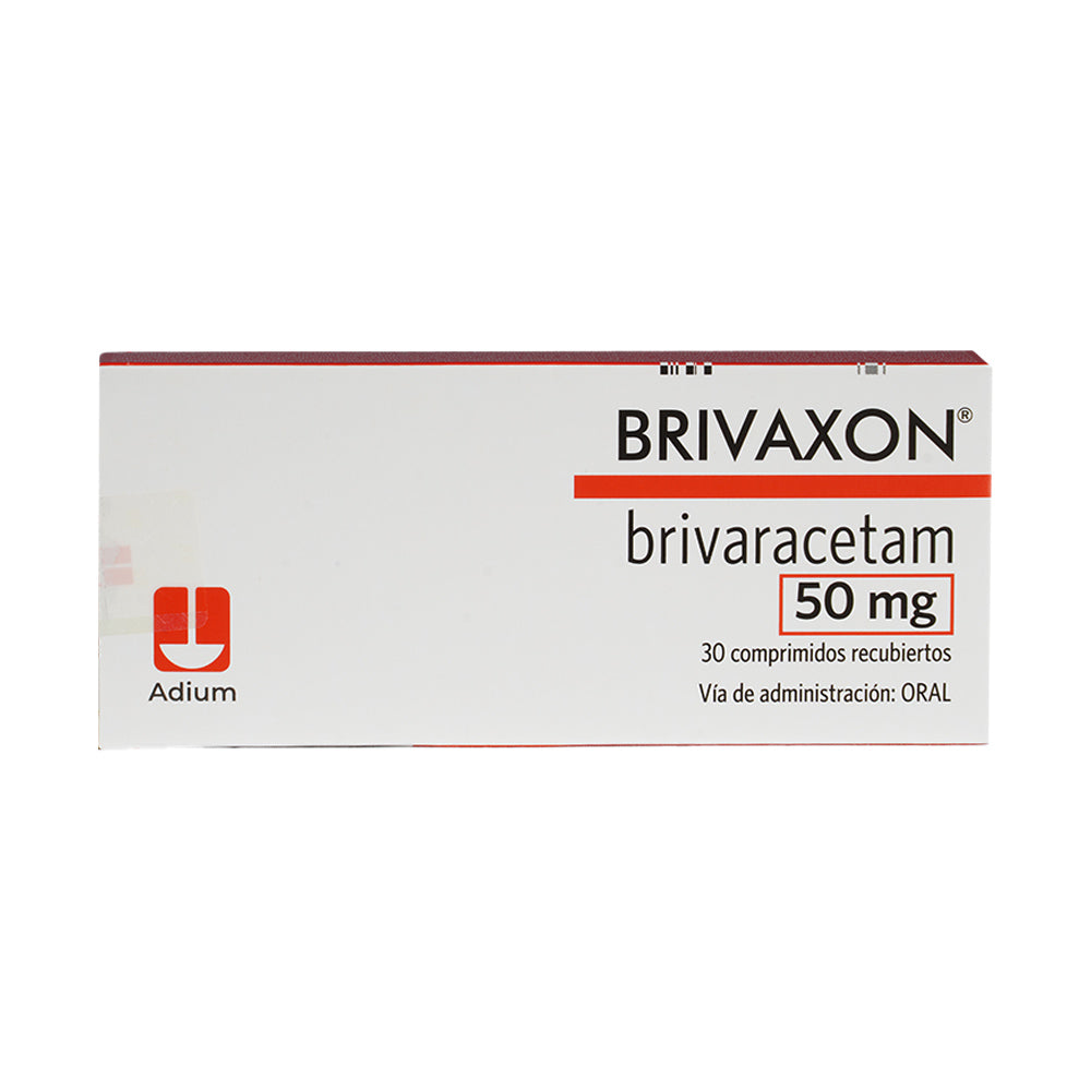 BRIVAXON (RG) COMPRIMIDOS 50 MG CAJA X 30 UNDS