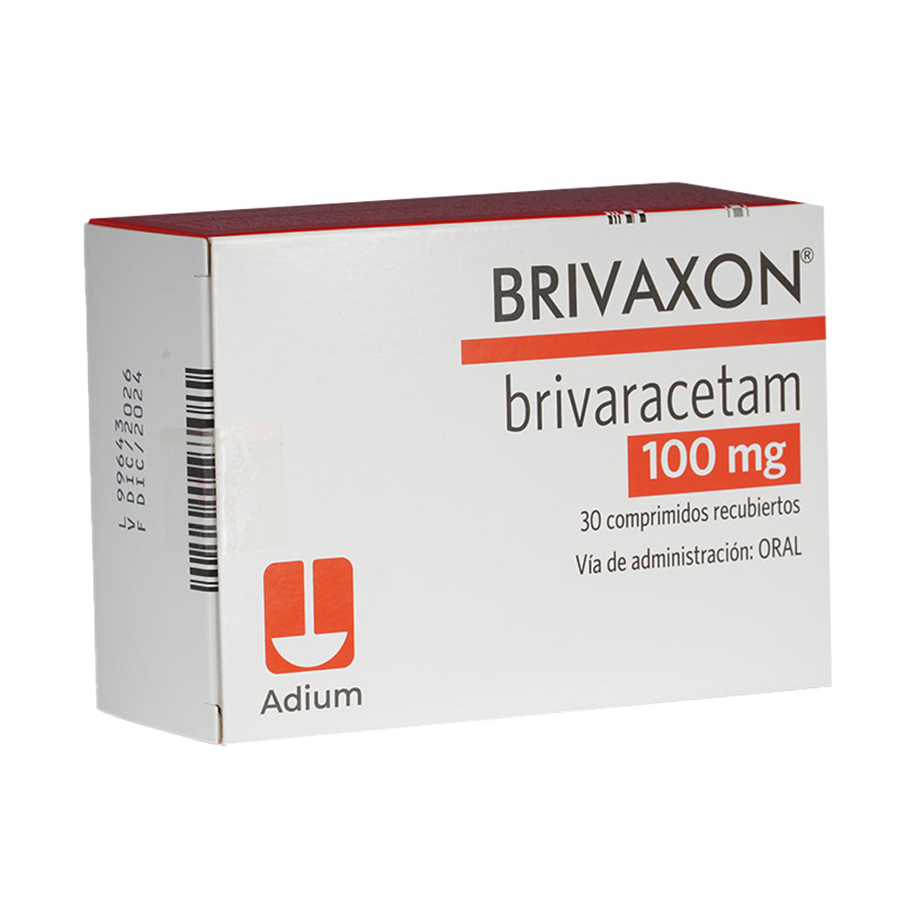 BRIVAXON (RG) TABLETAS RECUBIERTAS 100 MG CAJA X 30 UNDS