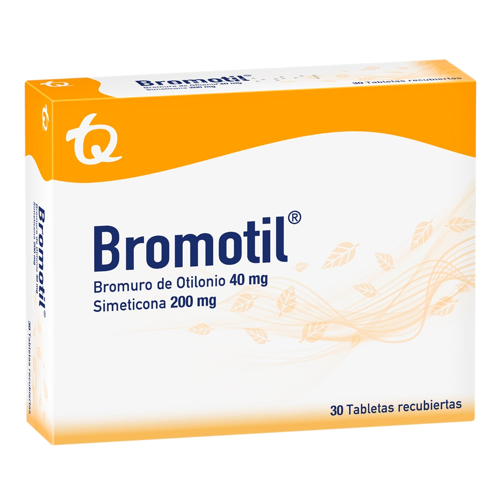 BROMOTIL TABLETAS 40 MG/200 MG CAJA X 30 UNDS