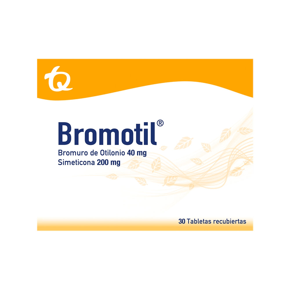 BROMOTIL TABLETAS 40 MG/200 MG CAJA X 30 UNDS
