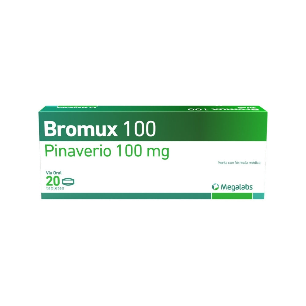 BROMUX TABLETAS 100 MG CAJA X 20 UNDS