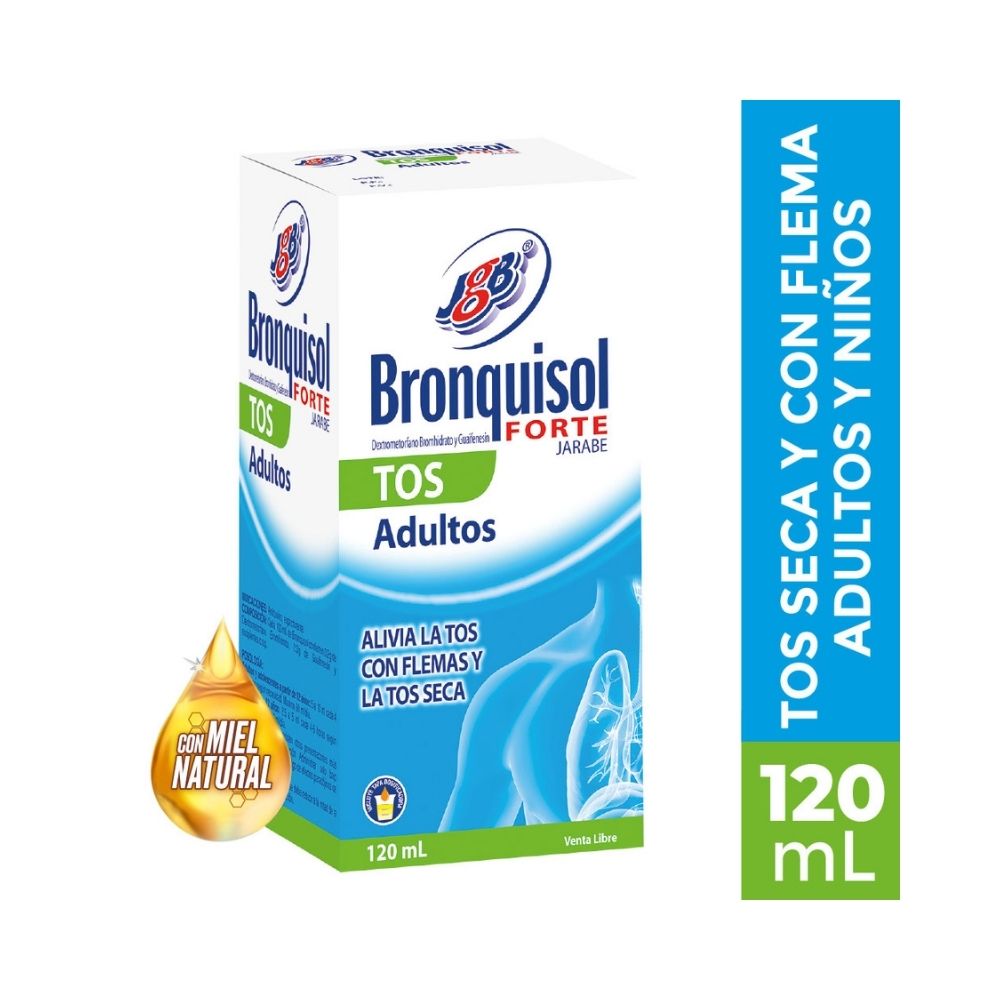 BRONQUISOL TOS SECA ADULTO JARABE FRASCO 120 ML