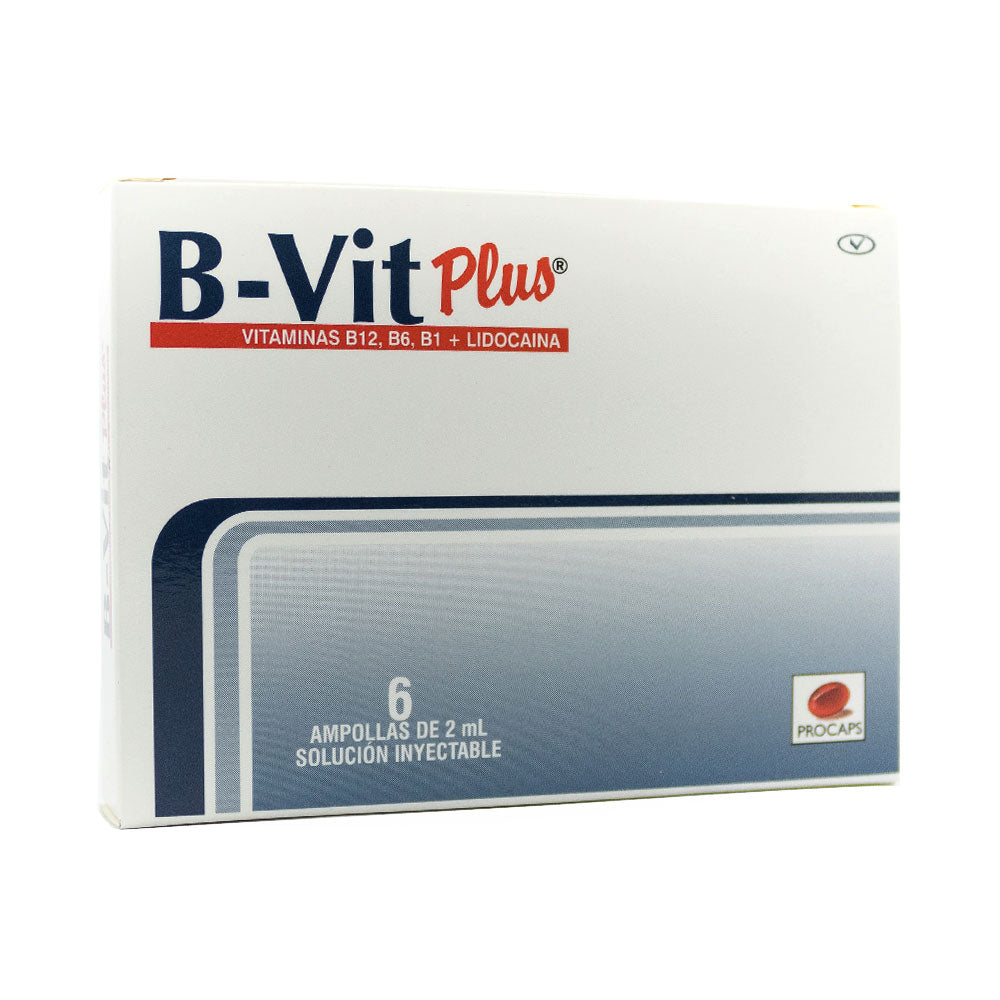B-VIT PLUS AMPOLLAS CAJA 6 X 2ML