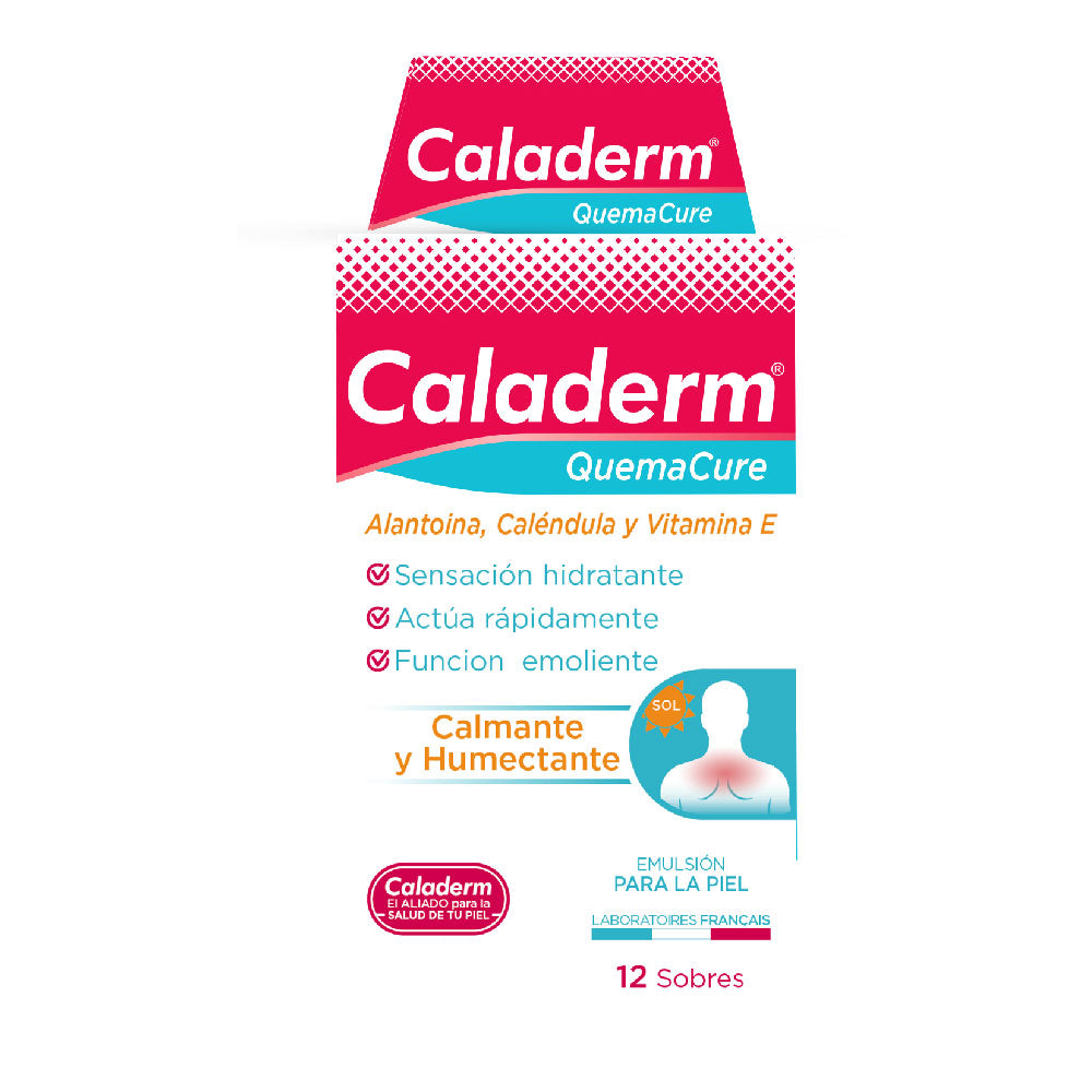 CALADERM QUEMACURE EMULSION CAJA X 12 SOBRES