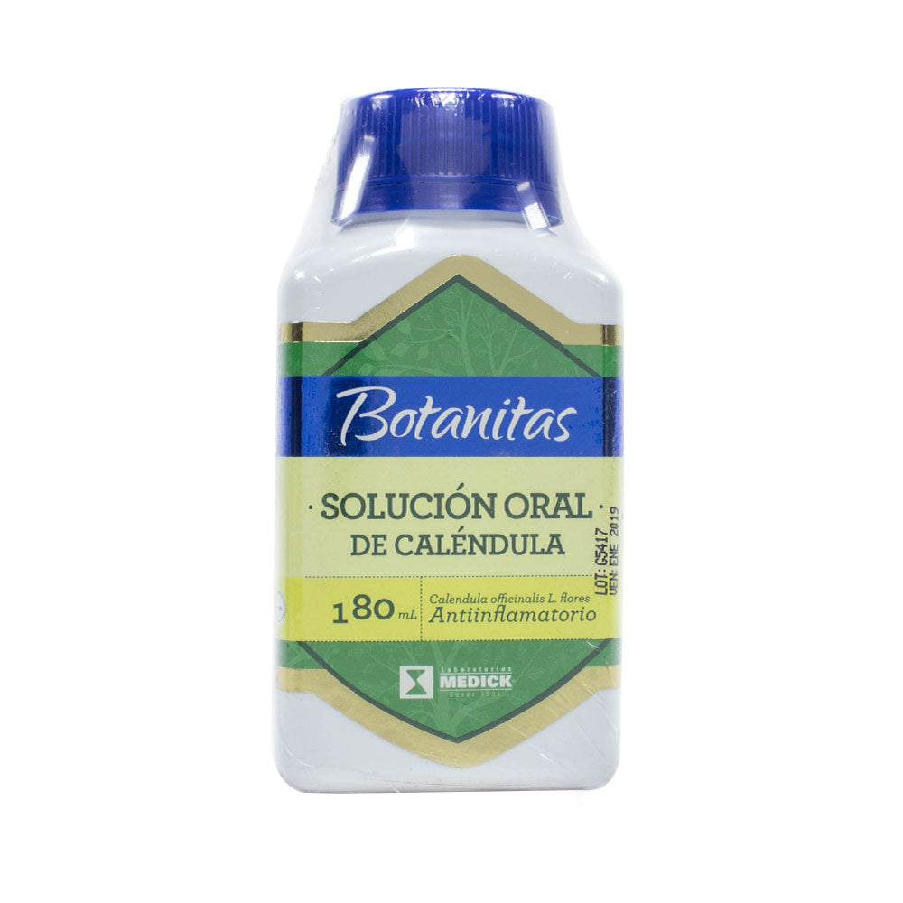 CALENDULA BOTANITAS SOLUCION FRASCO 180 ML