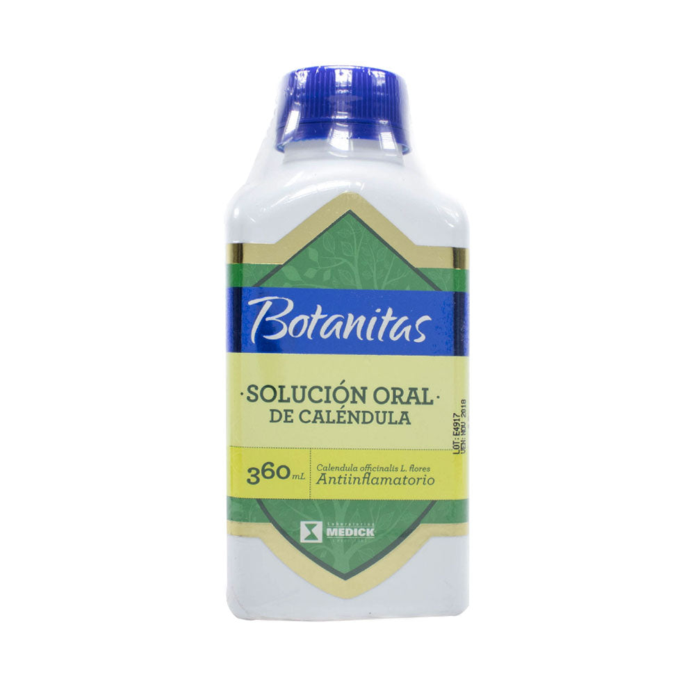 CALENDULA BOTANITAS SOLUCION FRASCO 360 ML