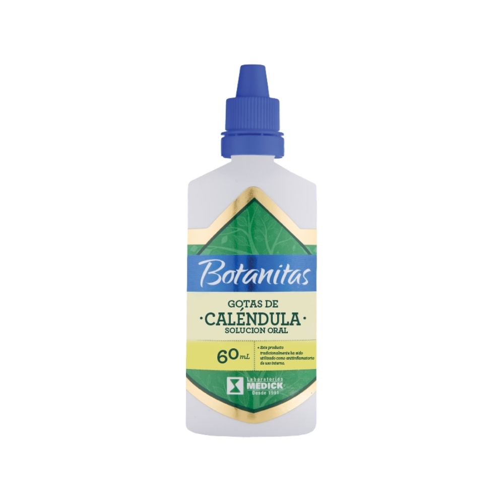 CALENDULA GOTAS BOTANITAS SOLUCION ORAL FRASCO 60 ML