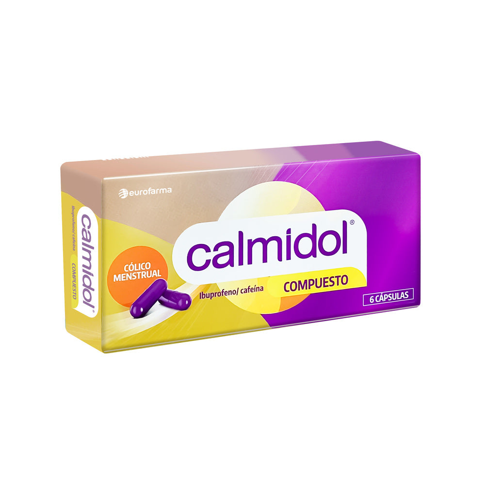 CALMIDOL COMPUESTO CAPSULAS CAJA X 6 UNDS