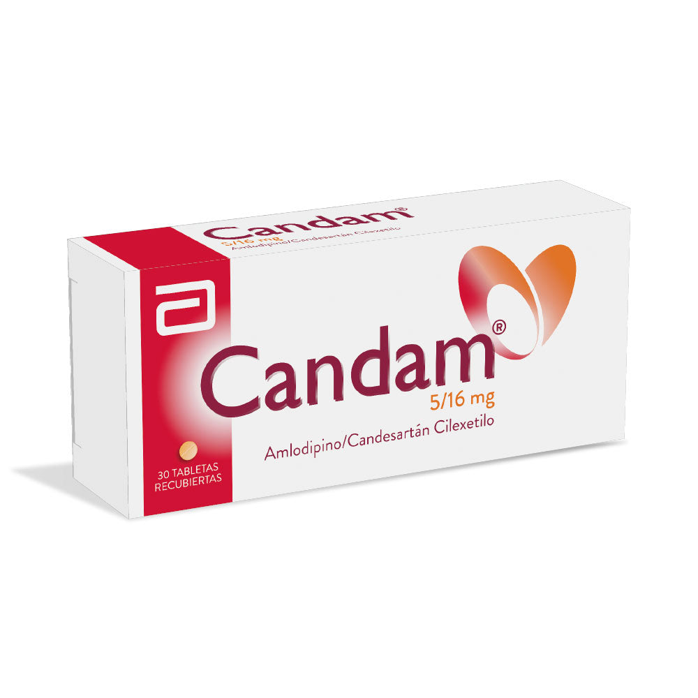 CANDAM TABLETAS 5/16 MG CAJA X 30 UNDS