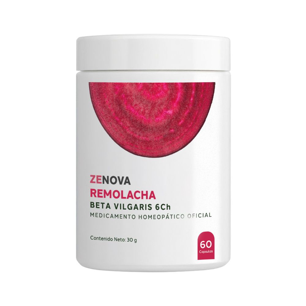 CAPSULAS ZENOVA REMOLACHA FRASCO X 60 UNDS