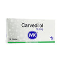 CARVEDILOL MK (RG) TABLETAS 12.5MG CAJA X 30 UNDS