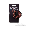 CAUCHO ELASTICO CABELLO BASIC NEGRO X 20 UNDS