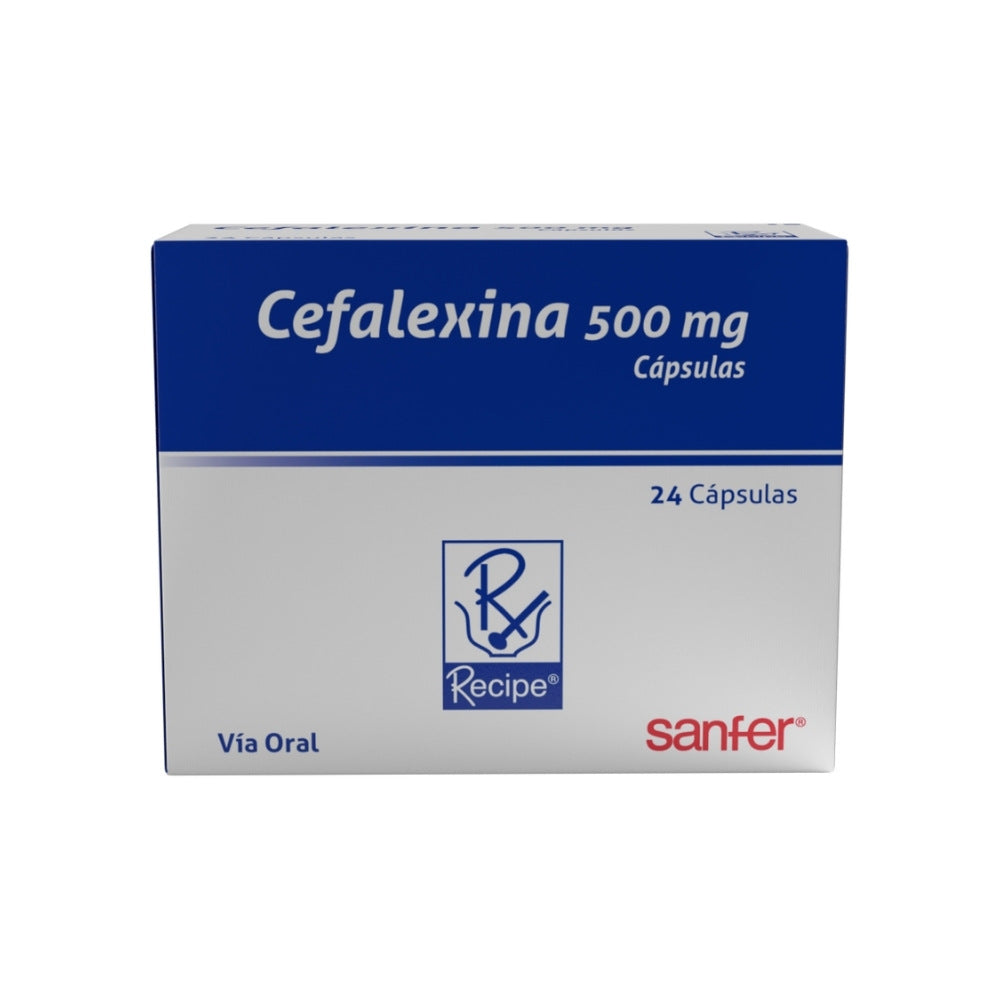 CEFALEXINA RECIPE CAPSULAS 500 MG CAJA X 24 UNDS