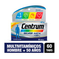 CENTRUM SILVER MEN +50 AÑOS TABLETAS CAJA X 60 UNDS