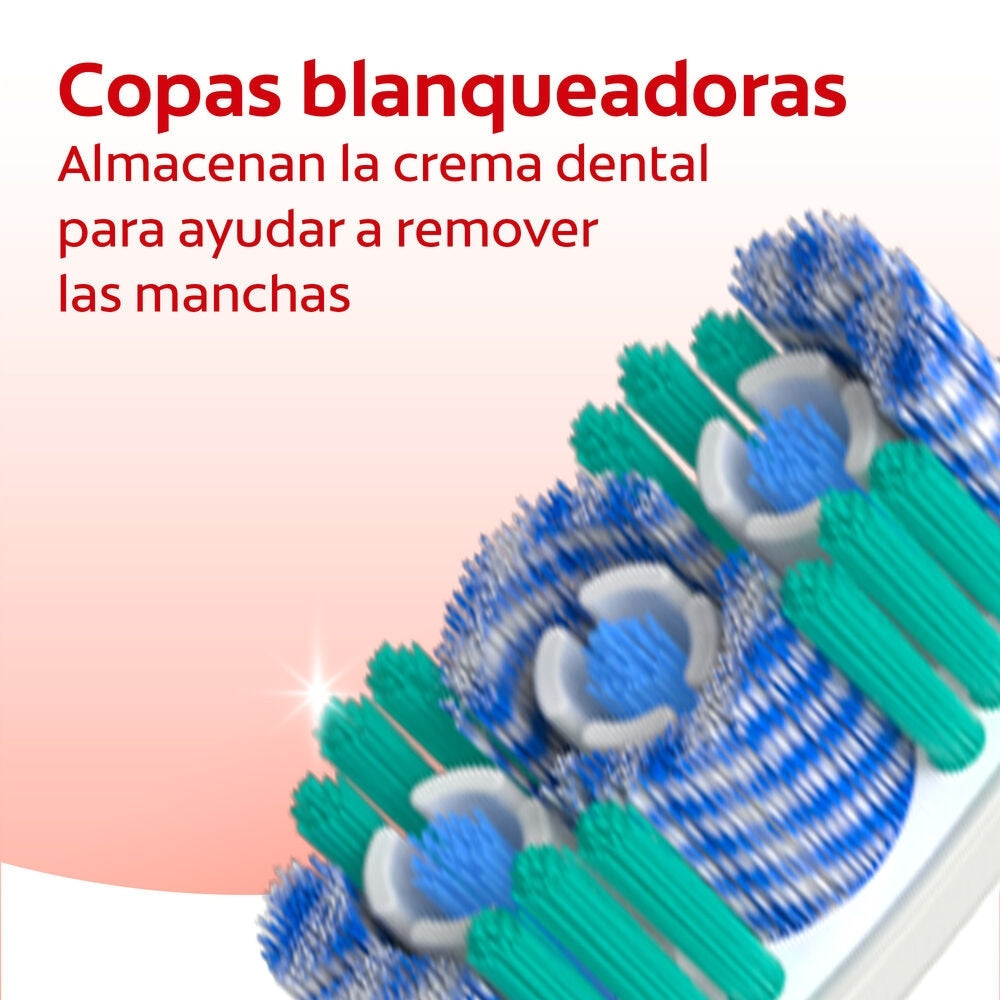 CEPILLO DENTAL COLGATE 360 LUMINOUS WHITE MEDIO X 2 UNDS