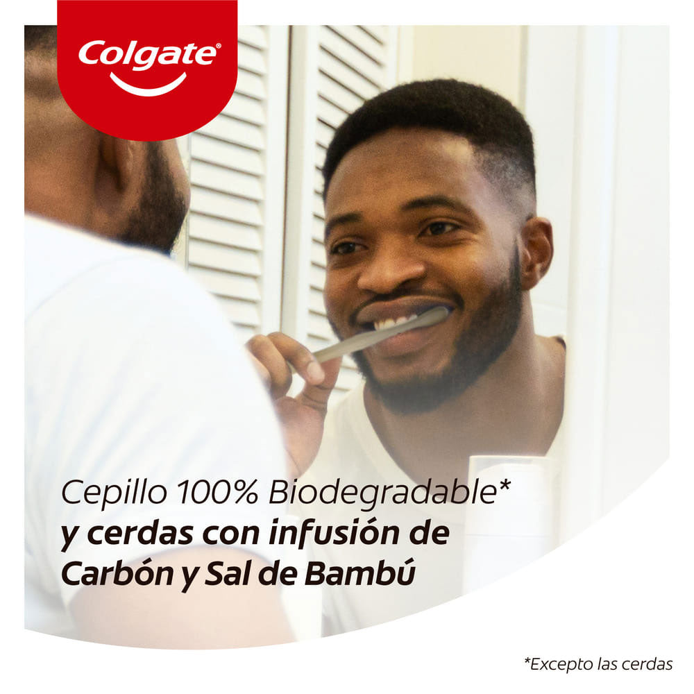 CEPILLO DENTAL COLGATE BAMBOO SUAVE X 1 UND