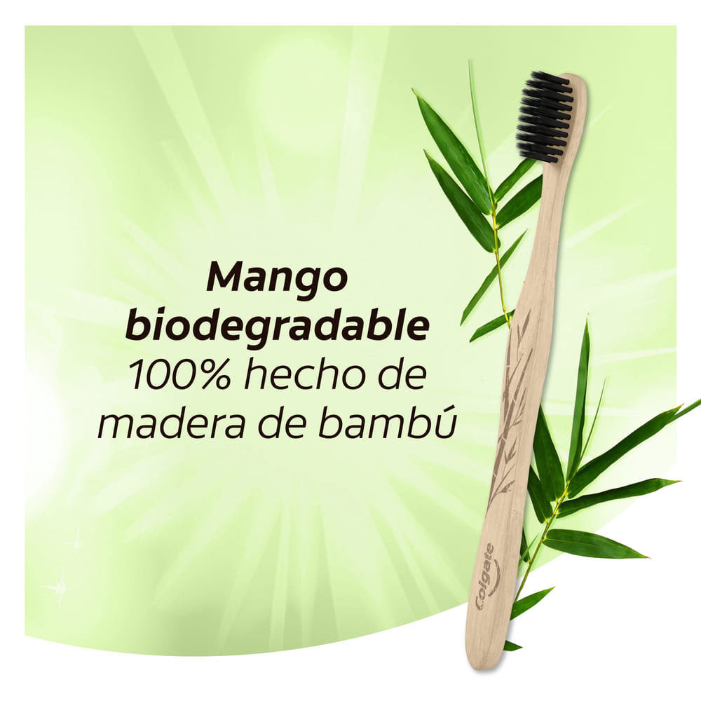 CEPILLO DENTAL COLGATE BAMBOO SUAVE X 1 UND