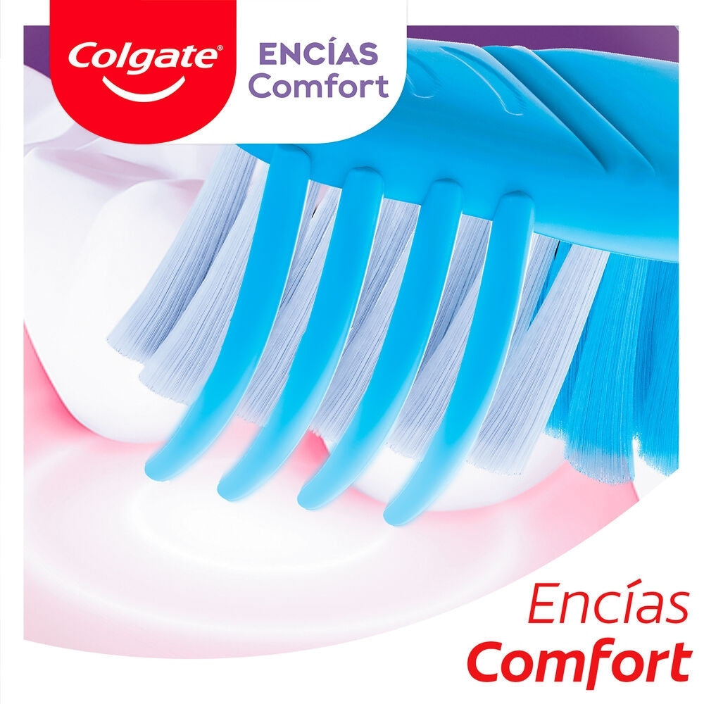 CEPILLO DENTAL COLGATE ENCIAS CONFORT SUAVE X 3 UNDS