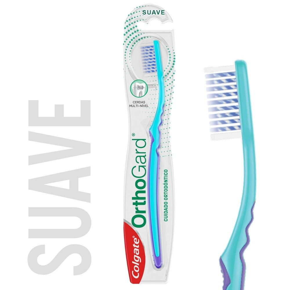 CEPILLO DENTAL COLGATE ORTHOGARD ORTODONCIA SUAVE X 1 UND