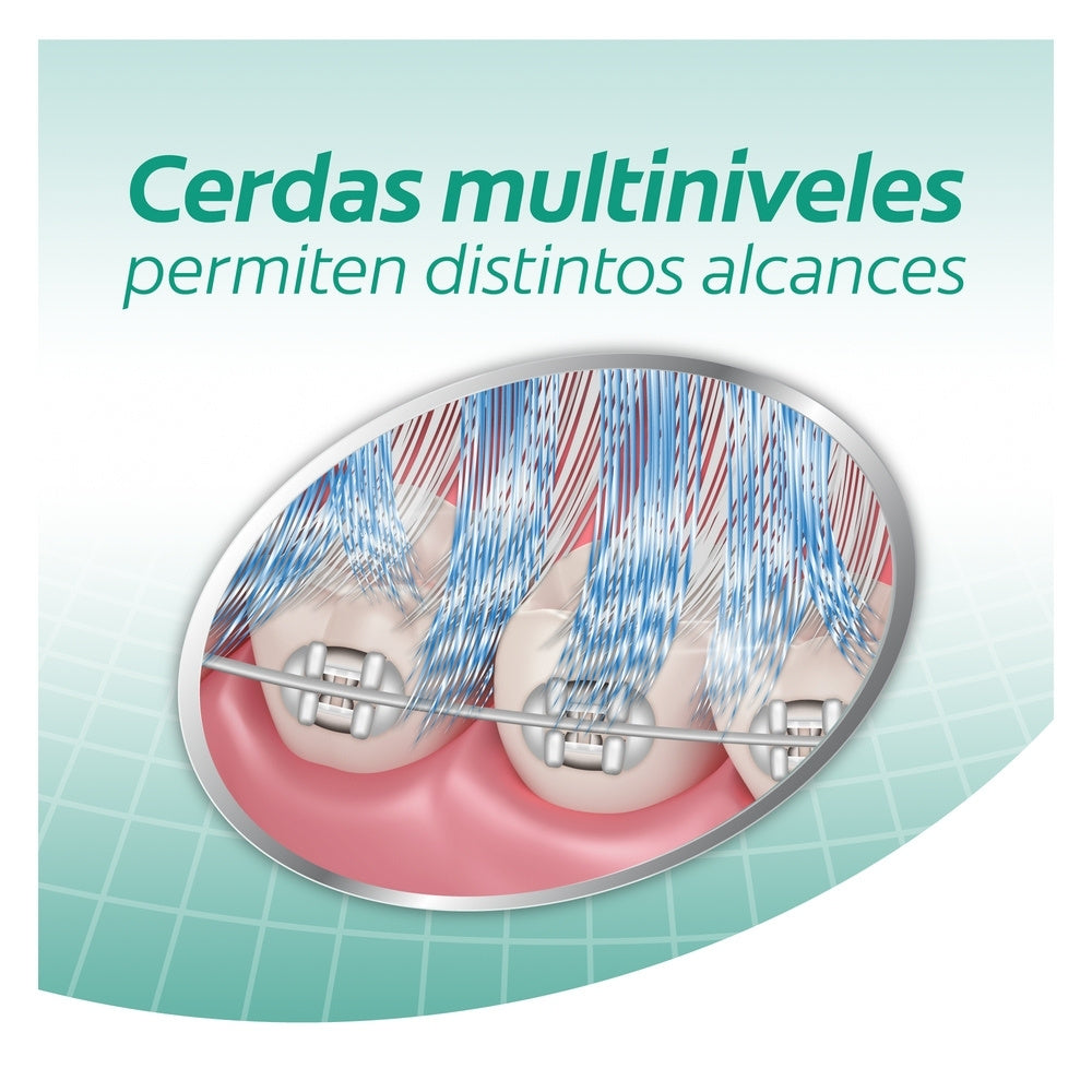 CEPILLO DENTAL COLGATE ORTHOGARD ORTODONCIA SUAVE X 1 UND