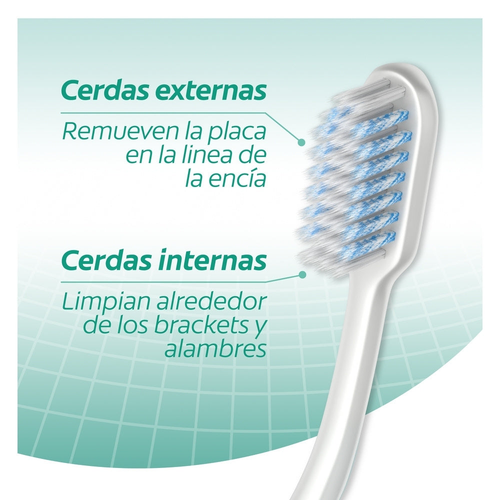 CEPILLO DENTAL COLGATE ORTHOGARD ORTODONCIA SUAVE X 1 UND