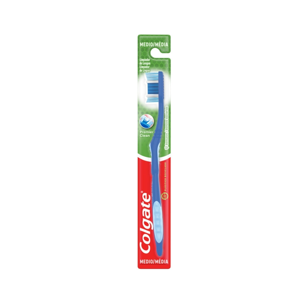 CEPILLO DENTAL COLGATE PREMIER CLEAN MEDIO X 1 UND