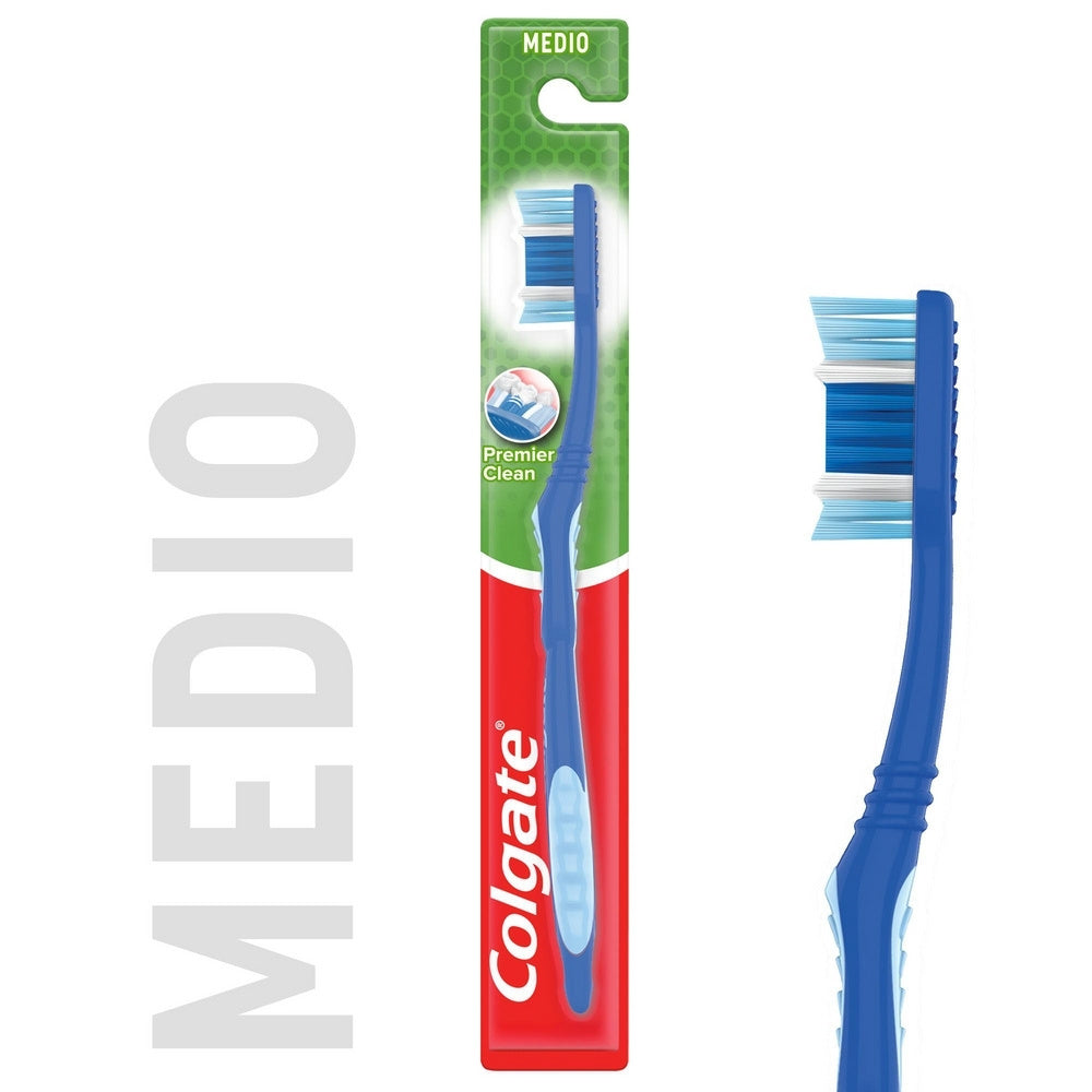 CEPILLO DENTAL COLGATE PREMIER CLEAN MEDIO X 1 UND