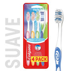 CEPILLO DENTAL COLGATE PRO CUIDADO SUAVE X 4 UNDS