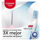 CEPILLO DENTAL COLGATE SLIM SOFT SUAVE X 2 UNDS