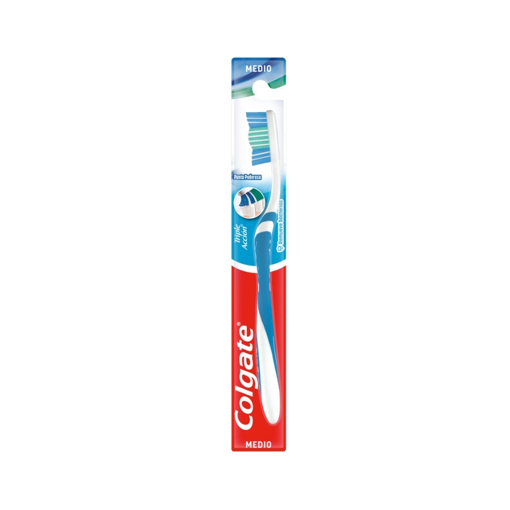 CEPILLO DENTAL COLGATE TRIPLE ACCION MEDIO X 1 UND