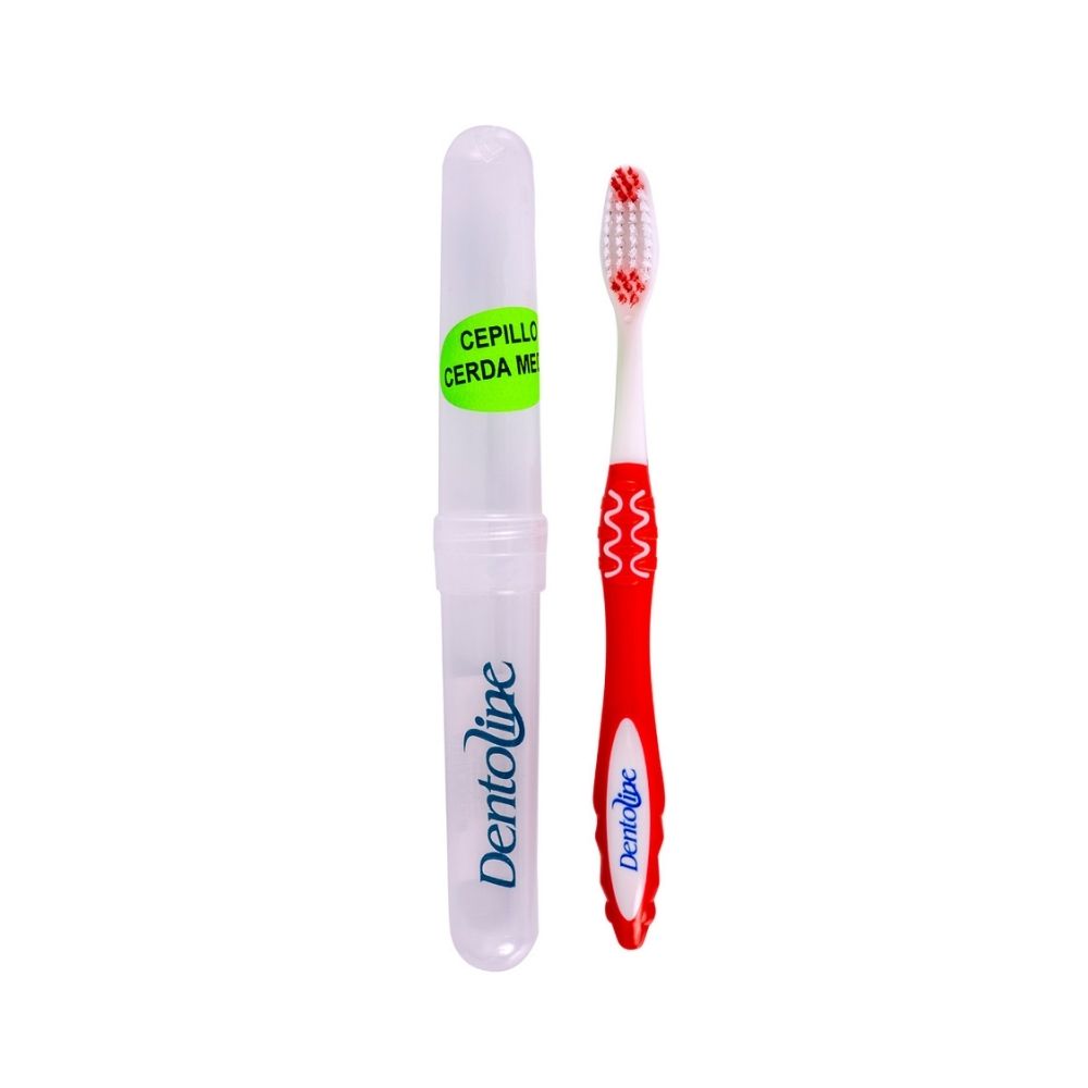 CEPILLO DENTAL DENTOLINE MEDIO ESTUCHE X 1 UND