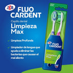 CEPILLO DENTAL FLUOCARDENT LIMPIEZA MAX X 2 UNDS