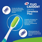 CEPILLO DENTAL FLUOCARDENT LIMPIEZA MAX X 2 UNDS