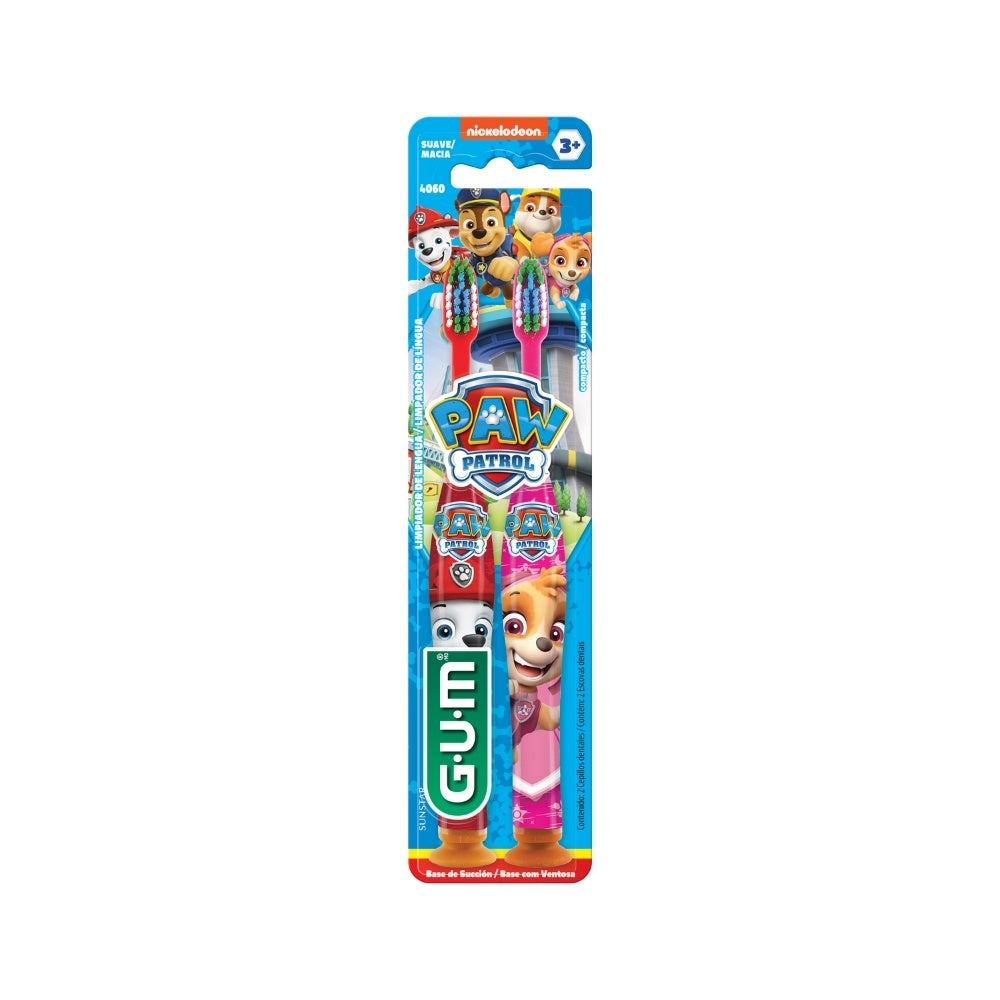 CEPILLO DENTAL GUM-4060 PAW PATROL X 2 UNDS