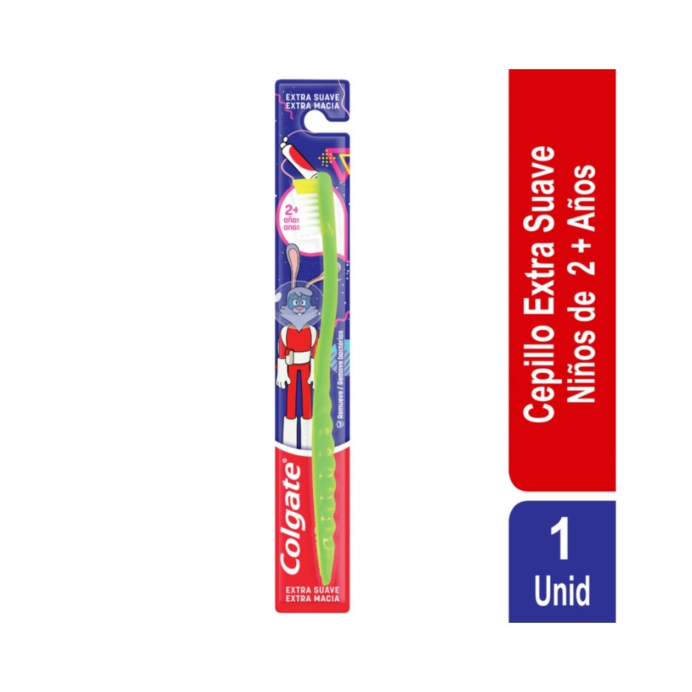 CEPILLO DENTAL NIÑOS COLGATE EXTRA SUAVE 2+ AÑOS X 1 UND