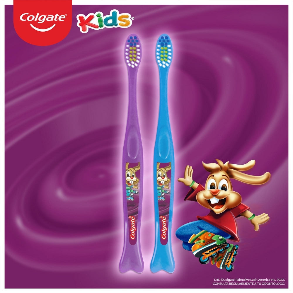 CEPILLO DENTAL NIÑOS COLGATE TANDY EXTRA SUAVE X 2 UNDS
