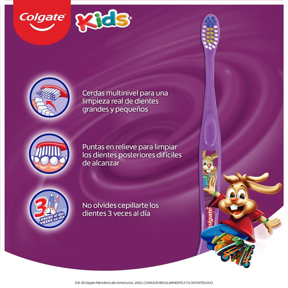 CEPILLO DENTAL NIÑOS COLGATE TANDY EXTRA SUAVE X 2 UNDS